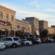 Providence Town Center with cars parked outside buildings